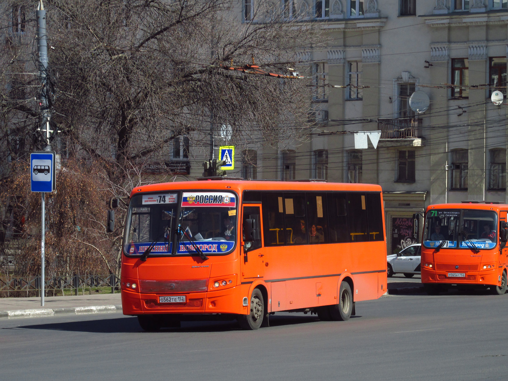 Nizhegorodskaya region, PAZ-320414-04 "Vektor" Nr. О 562 ТЕ 152