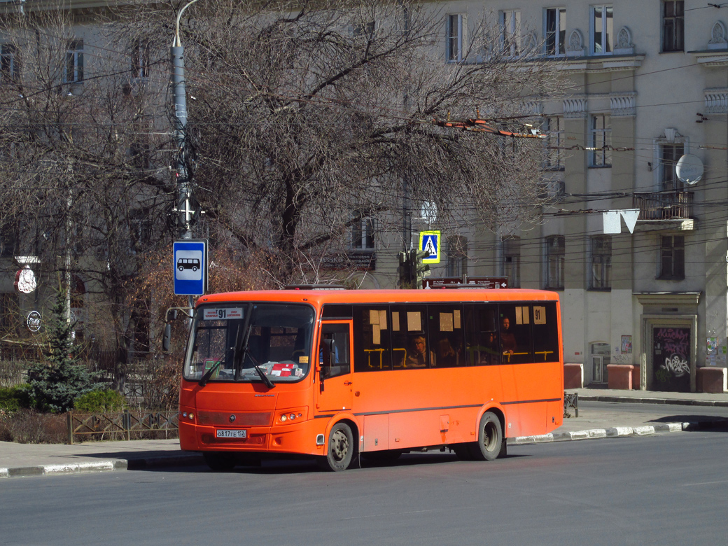 Нижегородская область, ПАЗ-320414-04 "Вектор" № О 817 ТЕ 152