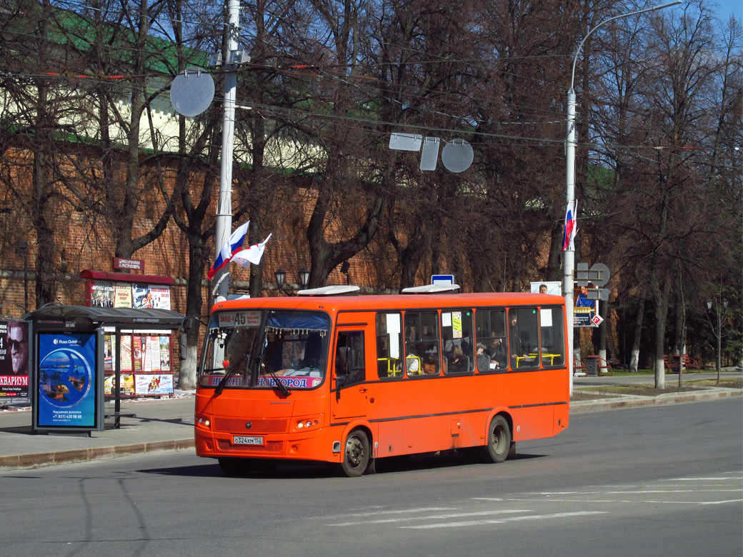 Nizhegorodskaya region, PAZ-320414-05 "Vektor" # О 324 ХМ 152
