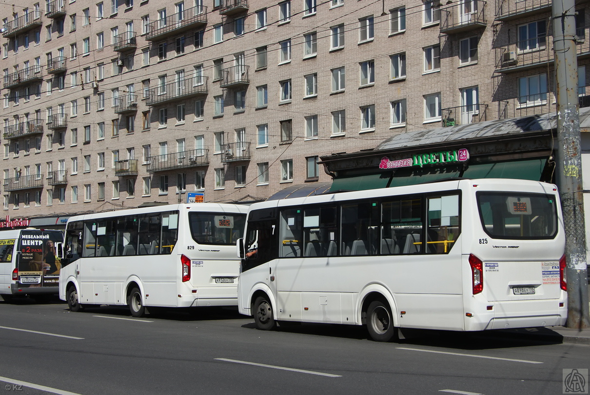 Санкт-Петербург, ПАЗ-320435-04 "Vector Next" № 825