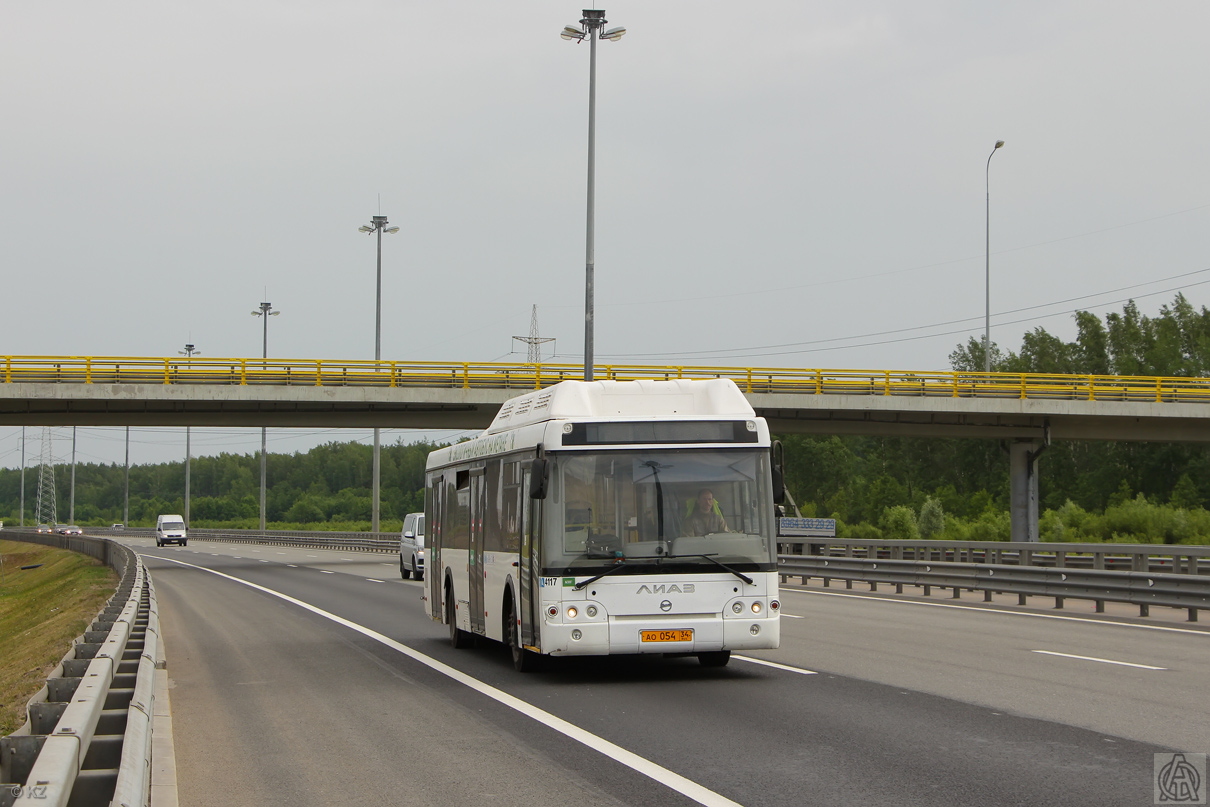 Санкт-Петербург, ЛиАЗ-5292.67 (CNG) № 4117