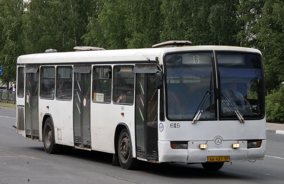 Псковская область, Mercedes-Benz O345 № 619