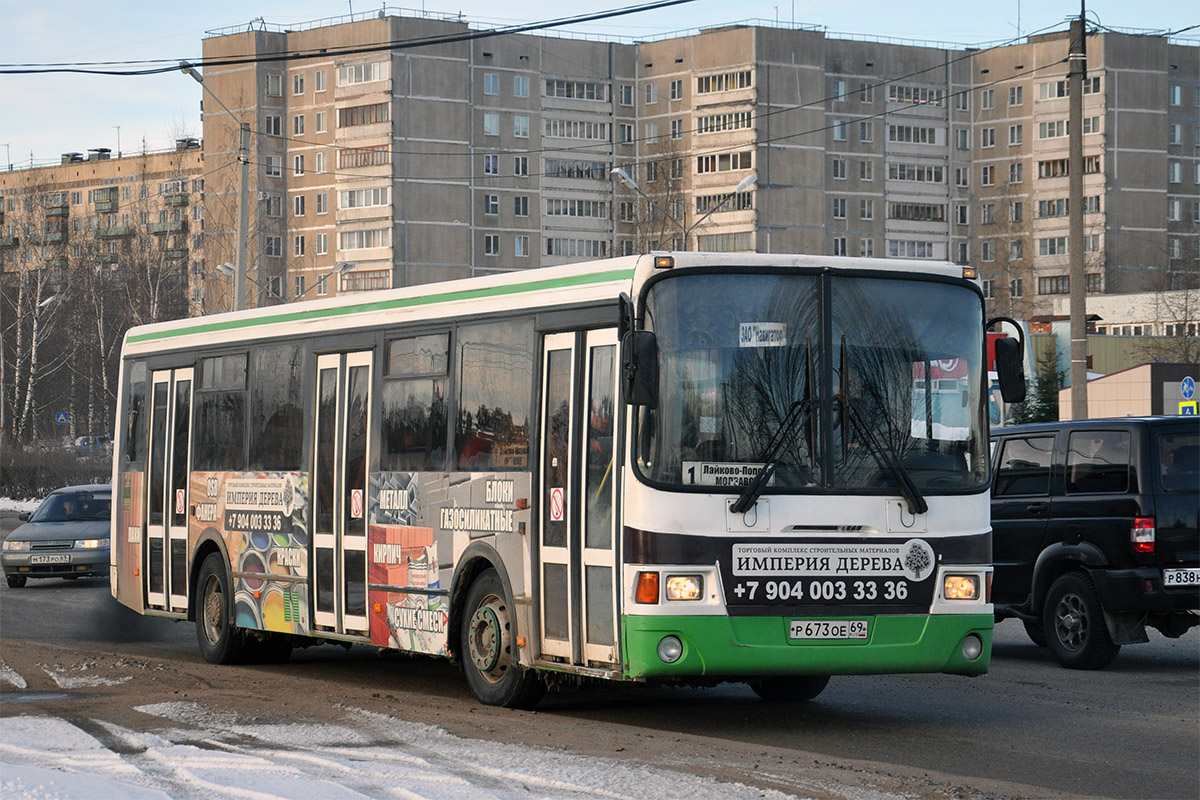 Тверская область, ЛиАЗ-5256.36 № Р 673 ОЕ 69