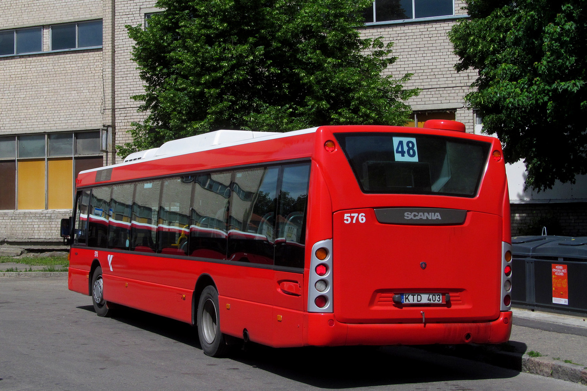 Литва, Scania OmniCity II № 576