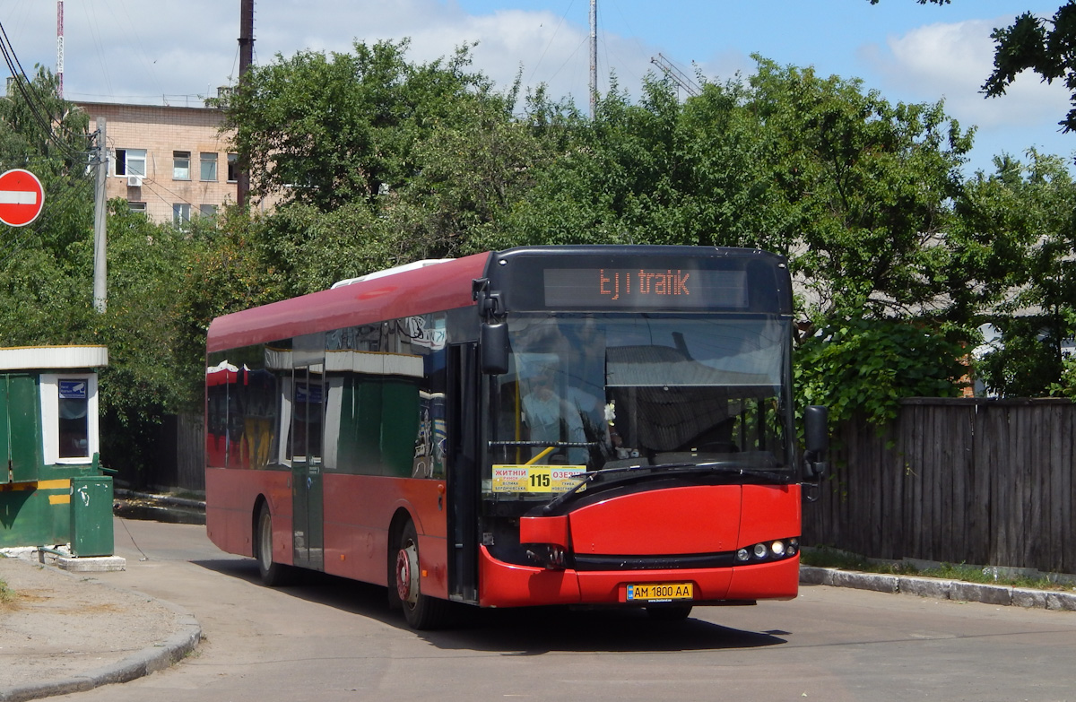 Житомирская область, Solaris Urbino III 12 LE № AM 1800 AA