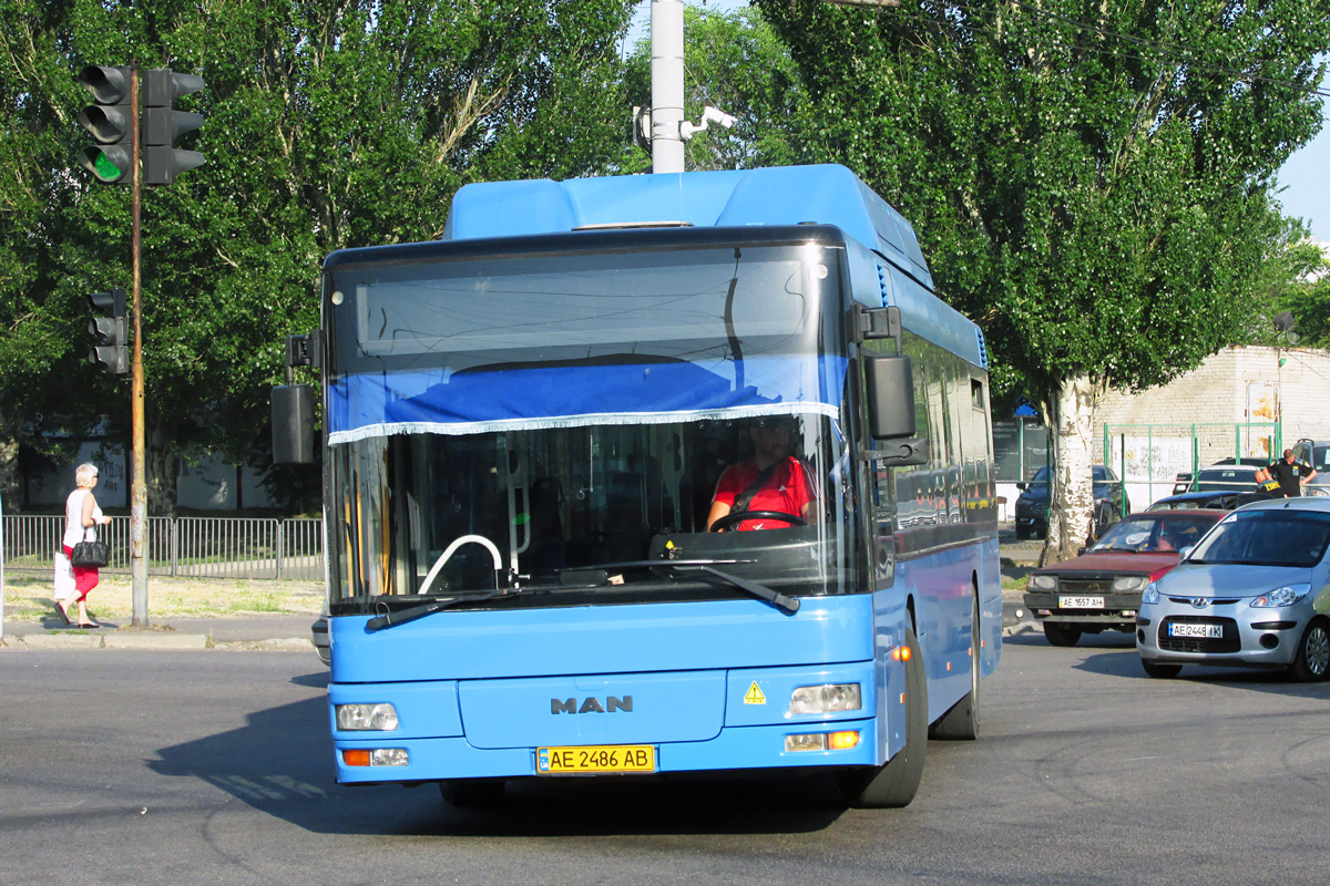 Днепропетровская область, MAN A21 NL233 CNG № AE 2486 AB