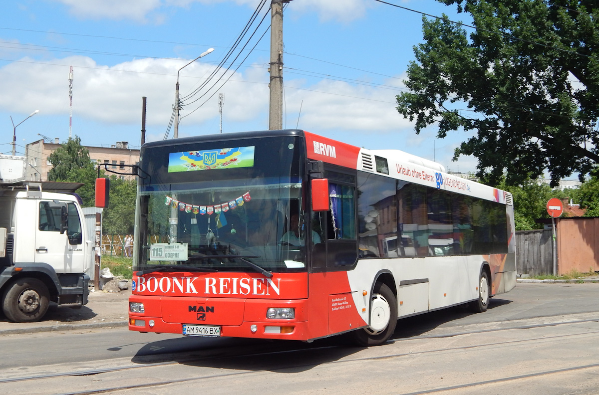 Žytomyrská oblast, MAN A20 NÜ263 č. AM 9416 BX