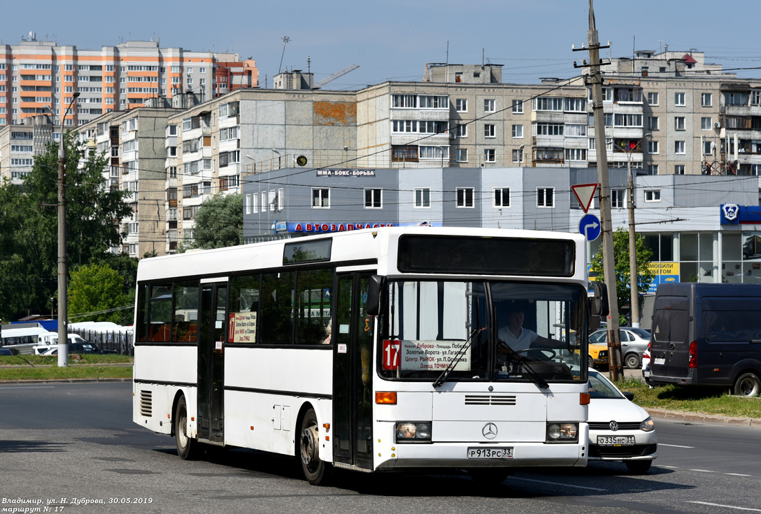 Владимирская область, Mercedes-Benz O405 № Р 913 РС 33