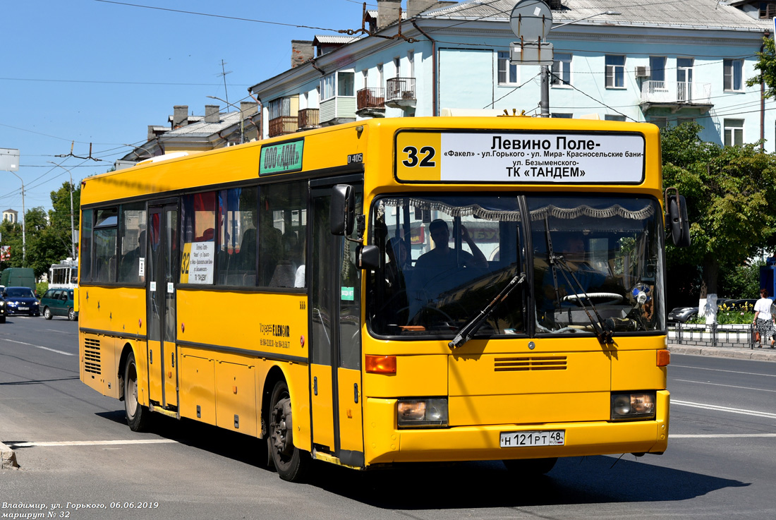 Владимирская область, Mercedes-Benz O405 № Н 121 РТ 48