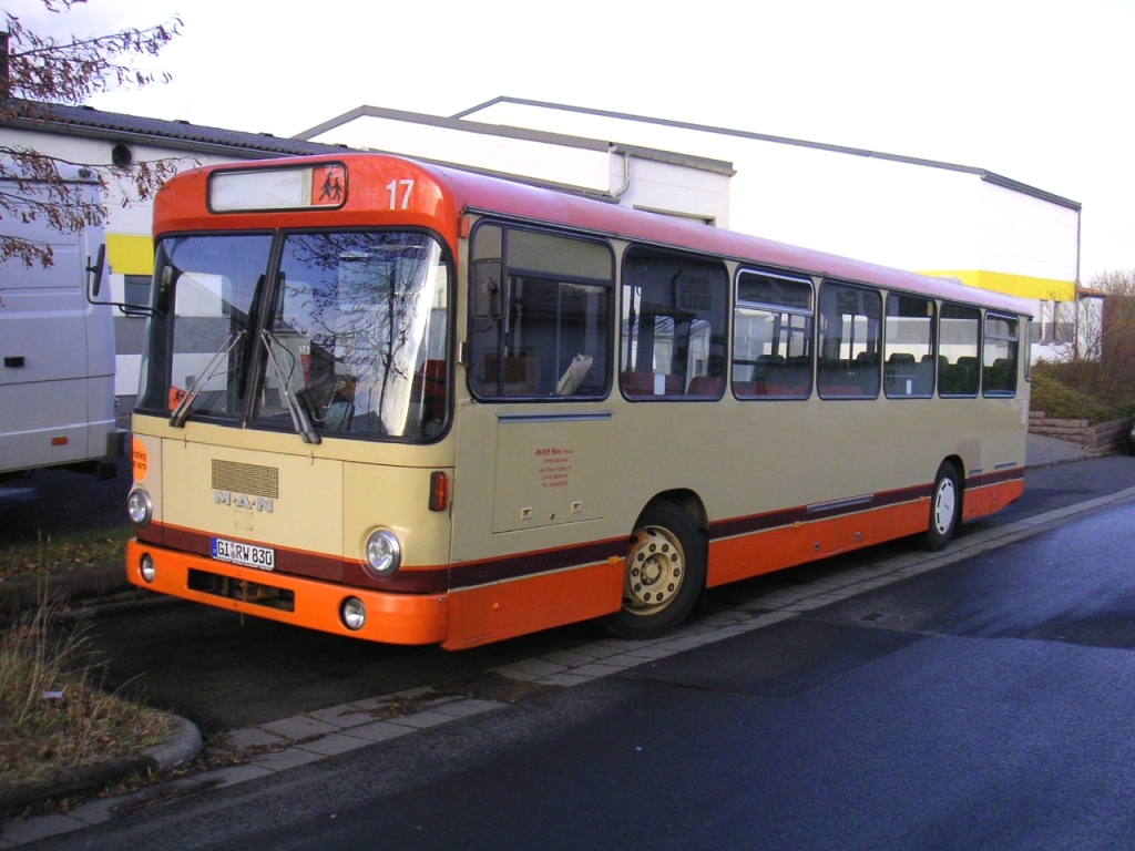 Гессен, MAN 192 SL200 № GI-RW 830