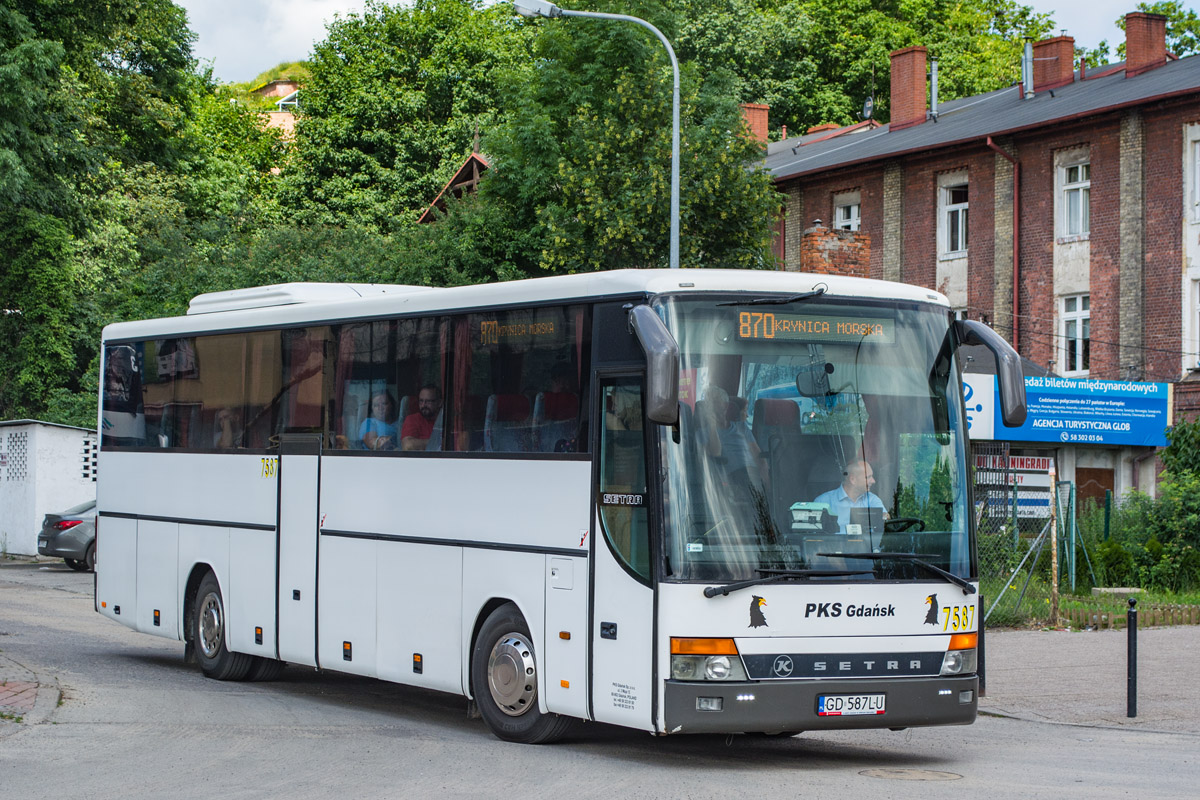 Польша, Setra S315GT-HD № 7587