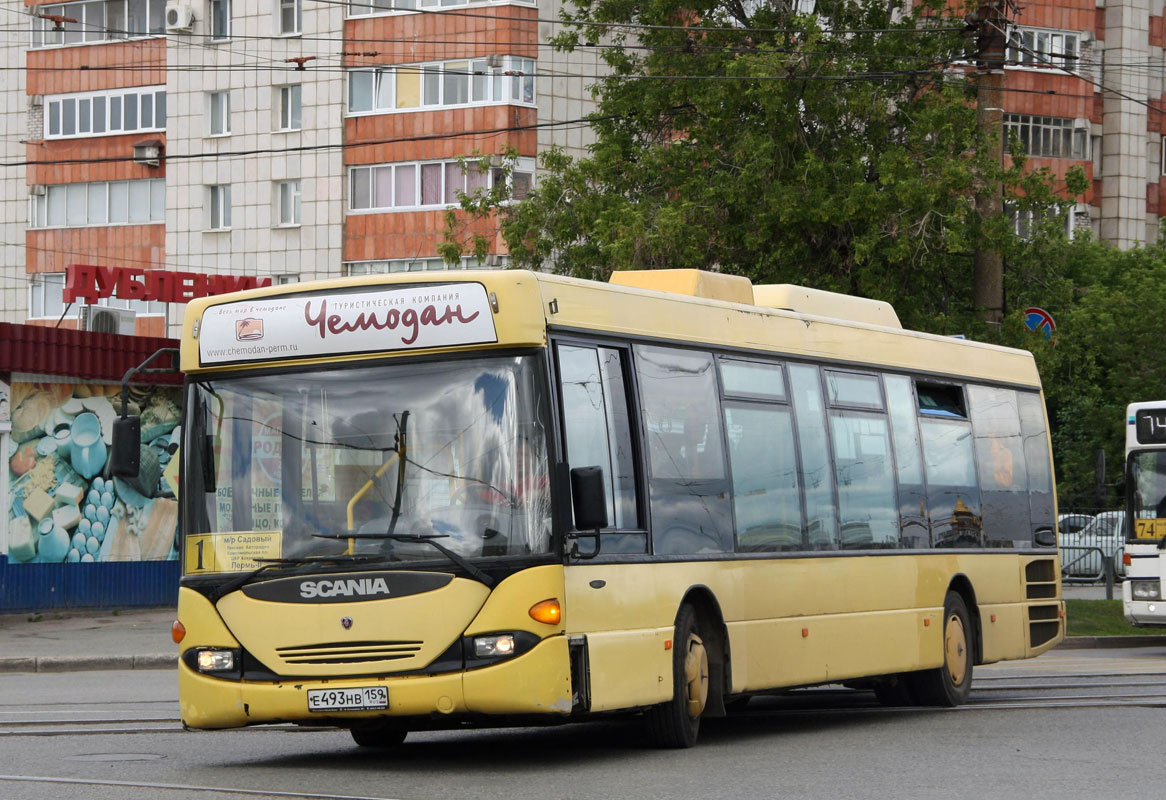 Пермский край, Scania OmniLink I (Скания-Питер) № Е 493 НВ 159