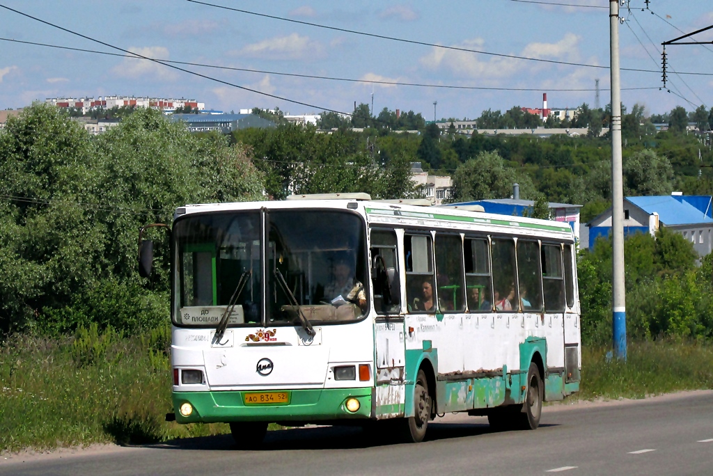 Нижегородская область, ЛиАЗ-5256.45 № АО 834 52