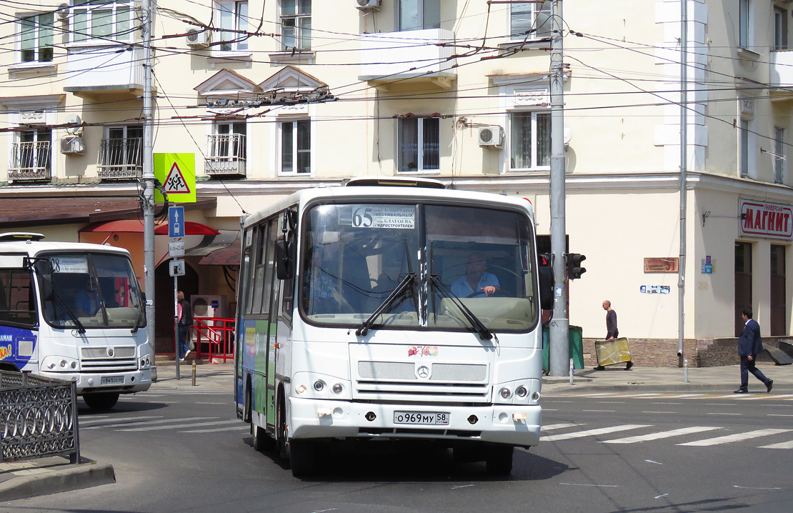 Kraj Krasnodarski, PAZ-320402-03 Nr О 969 МУ 58