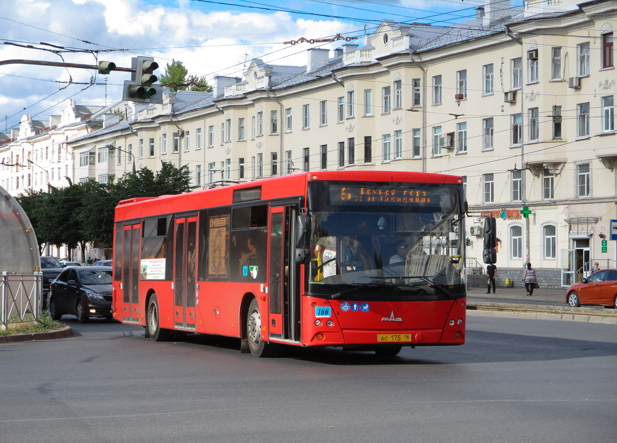 Татарстан, МАЗ-203.069 № 04166