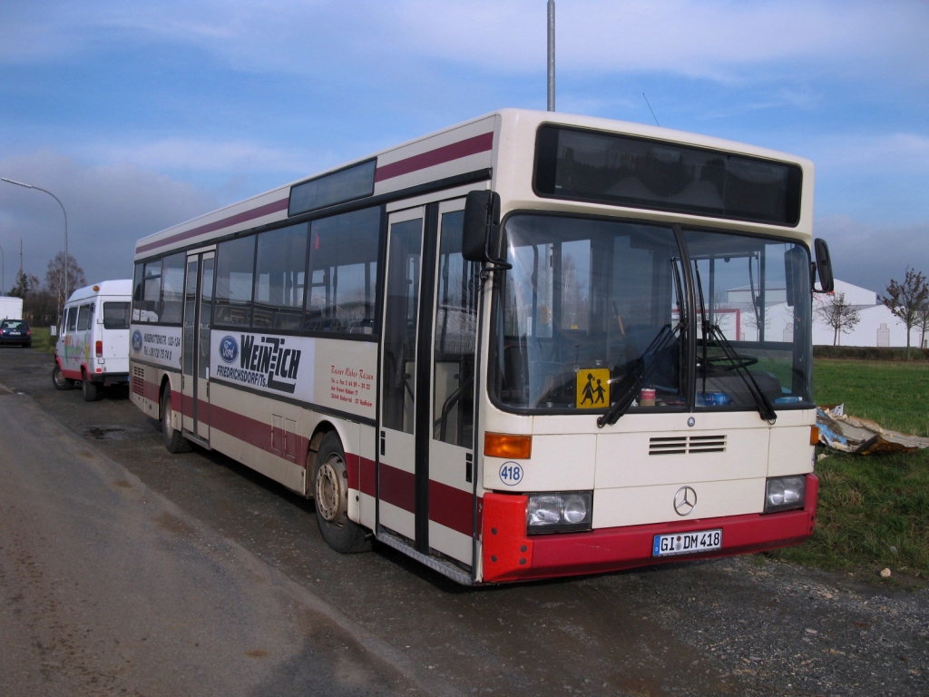 Гессен, Mercedes-Benz O405 № GI-DM 418