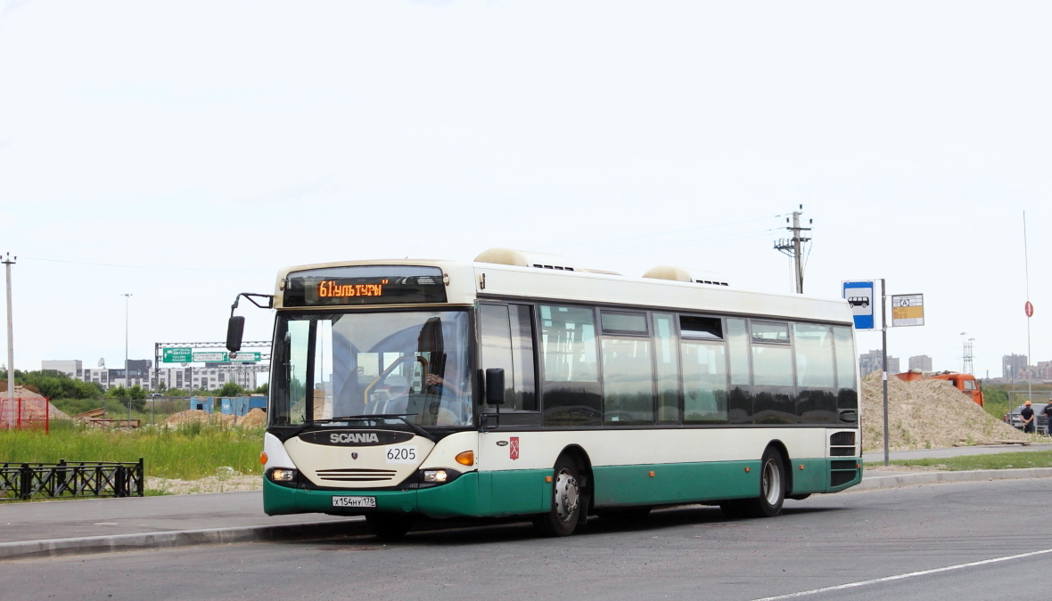 Санкт-Петербург, Scania OmniLink I (Скания-Питер) № 6205