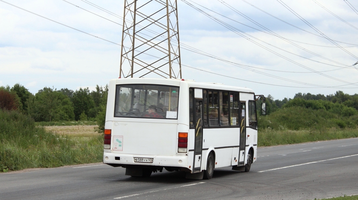 Ленинградская область, ПАЗ-320412-05 № В 588 УХ 47