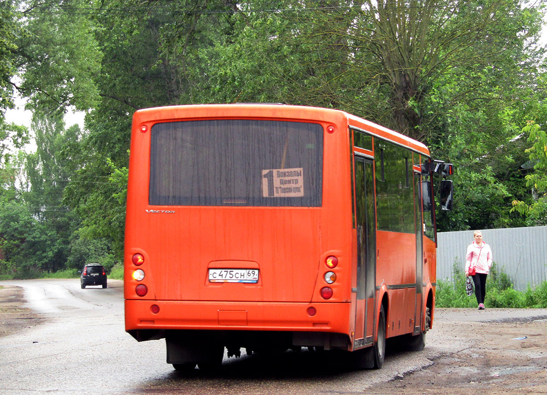 Тверская область, ПАЗ-320414-04 "Вектор" № С 475 СН 69