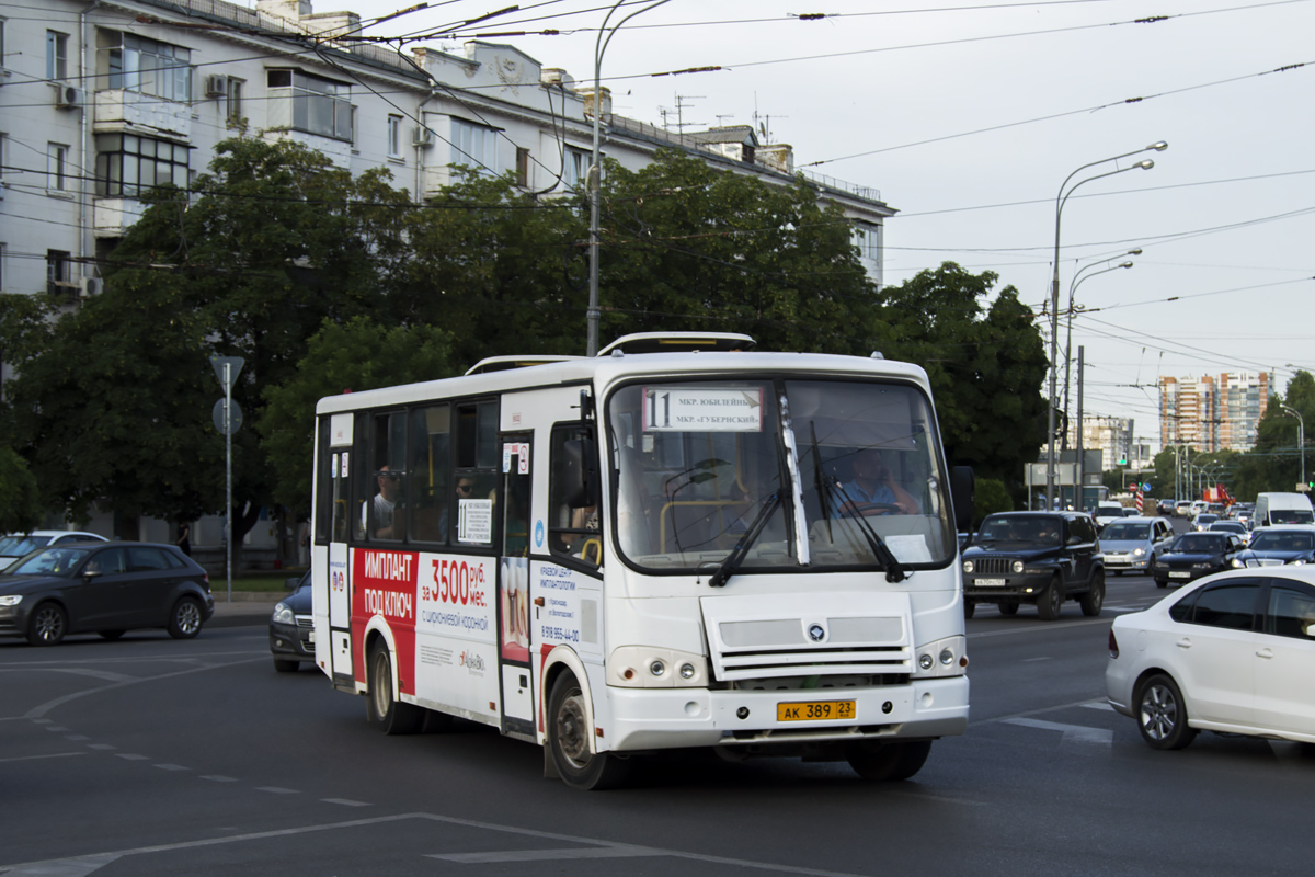 Краснодарский край, ПАЗ-320412-10 № АК 389 23