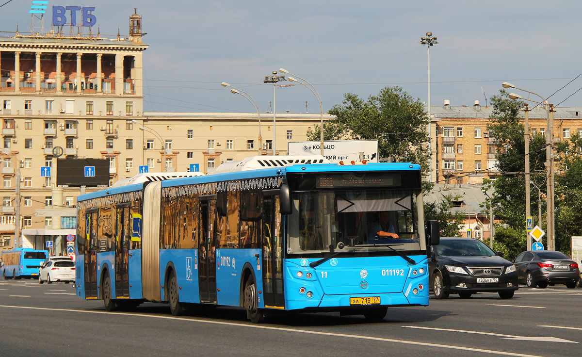 Москва, ЛиАЗ-6213.65 № 011192