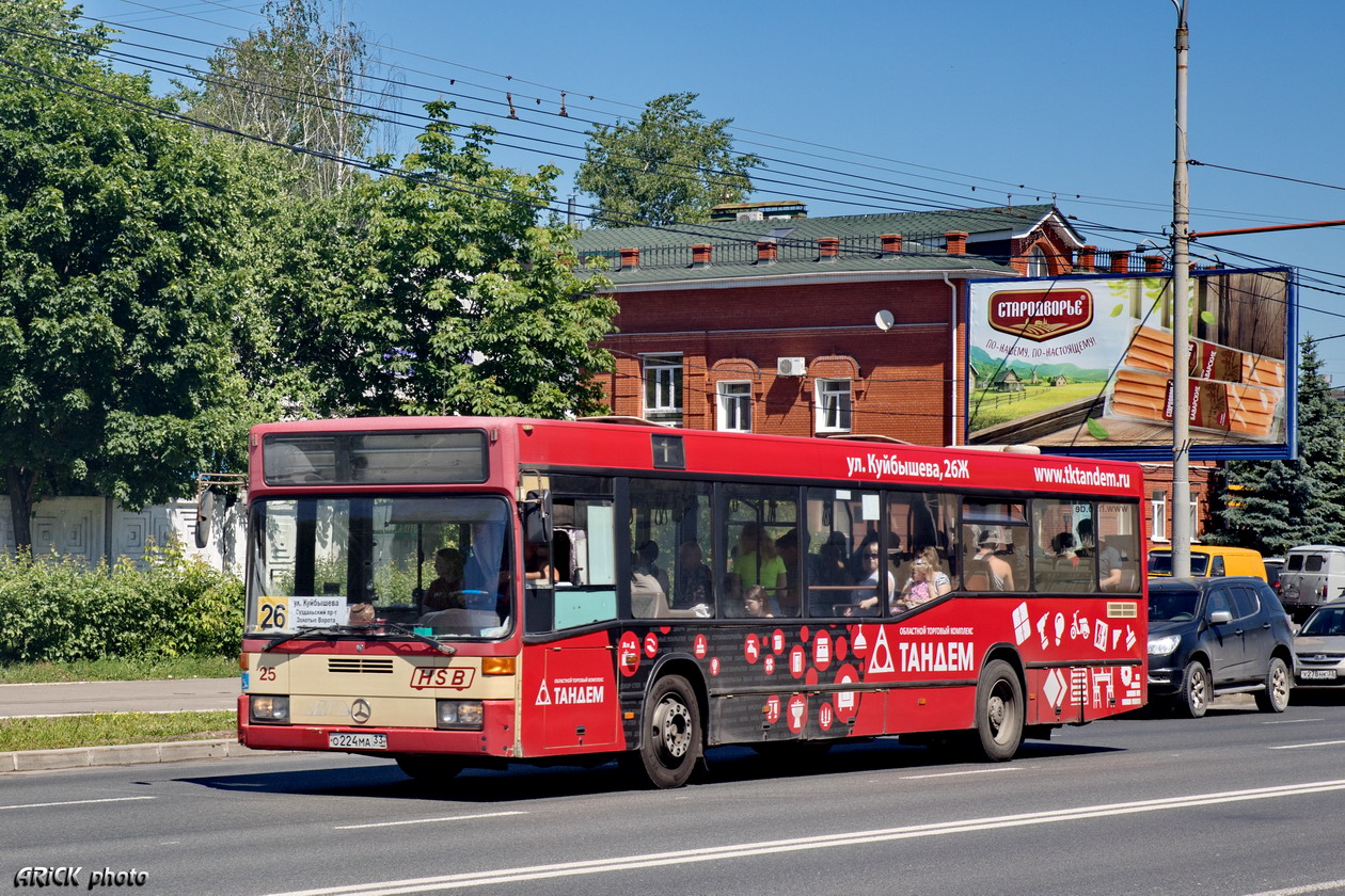 Владимирская область, Mercedes-Benz O405N2 № О 224 МА 33