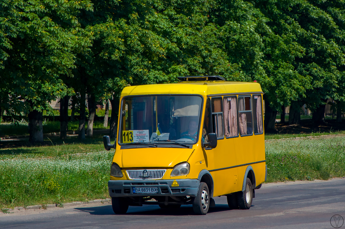 Кировоградская область, БАЗ-2215 "Дельфин" № BA 8831 BX