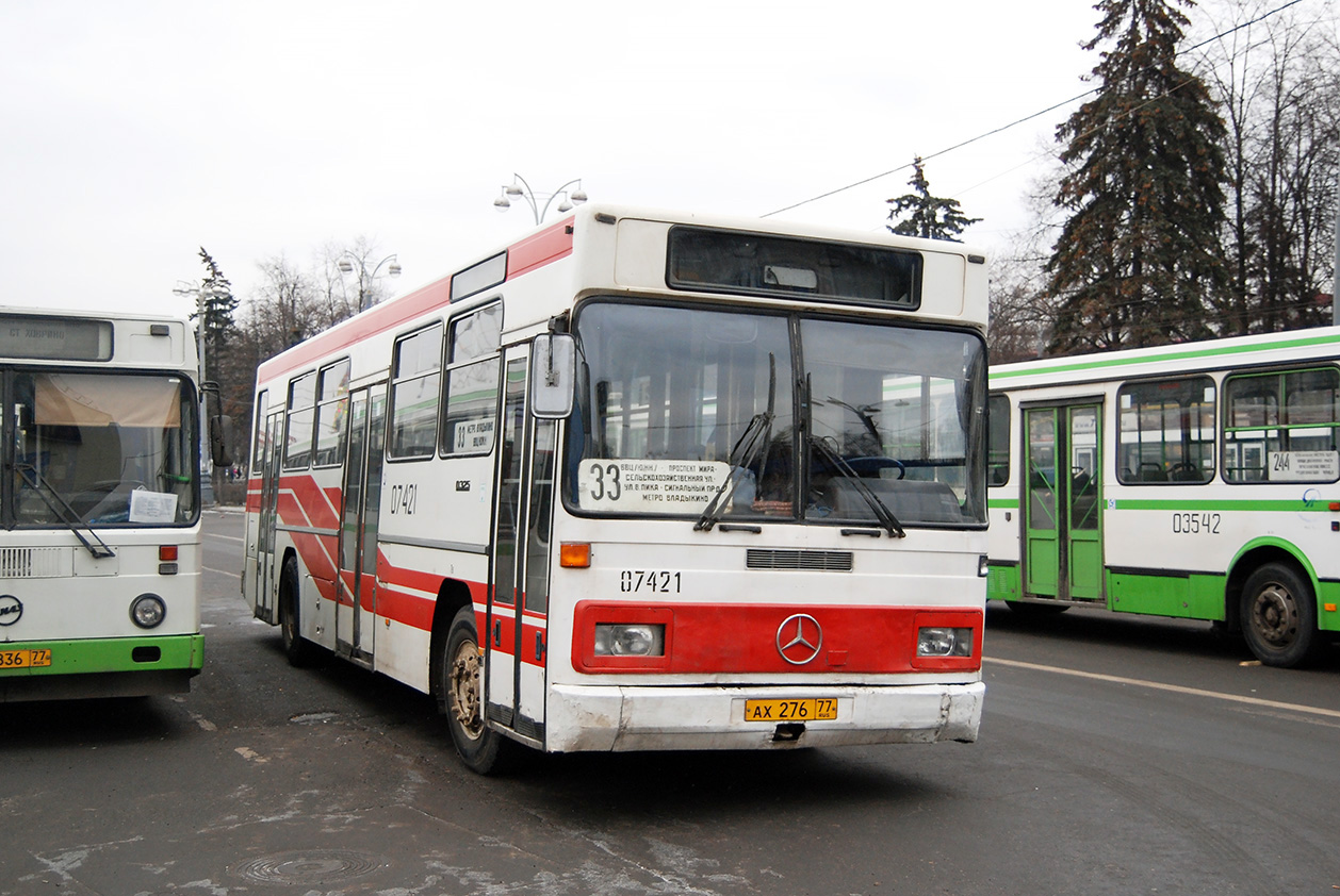 Москва, Mercedes-Benz O325 № 07421