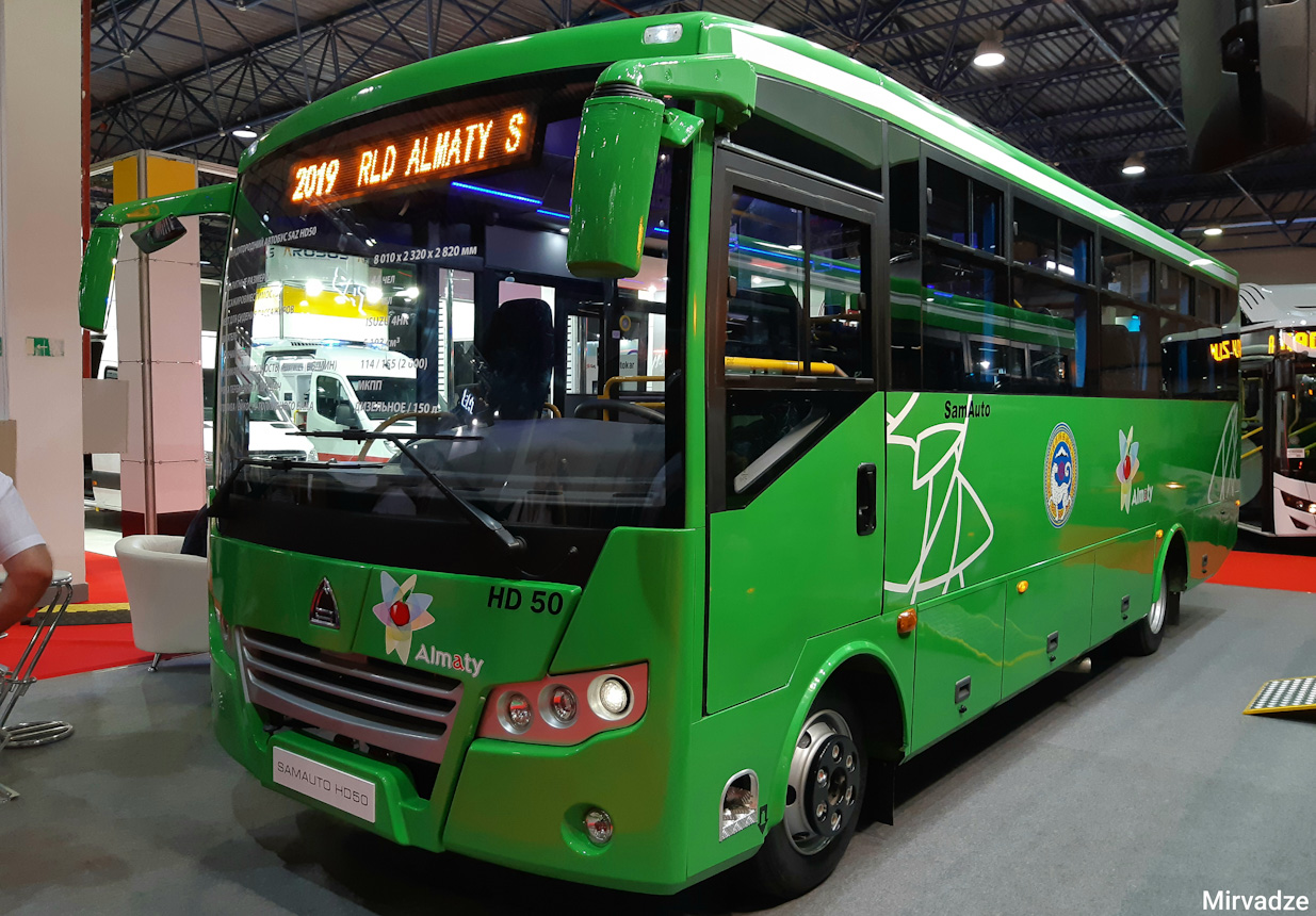 Алматы, SAZ HD50 № HD50; Алматы — Выставка "Busworld Central Asia Almaty-2019"