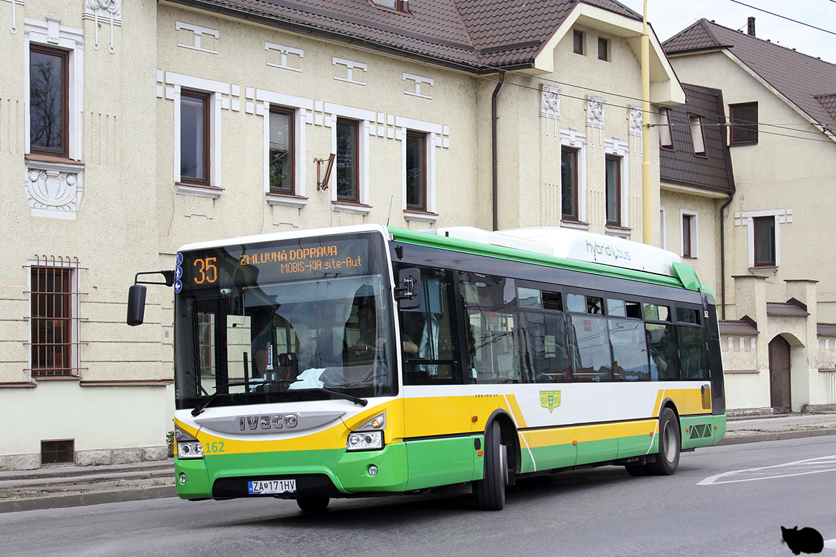 Словакия, IVECO Urbanway 12M Hybrid № 162