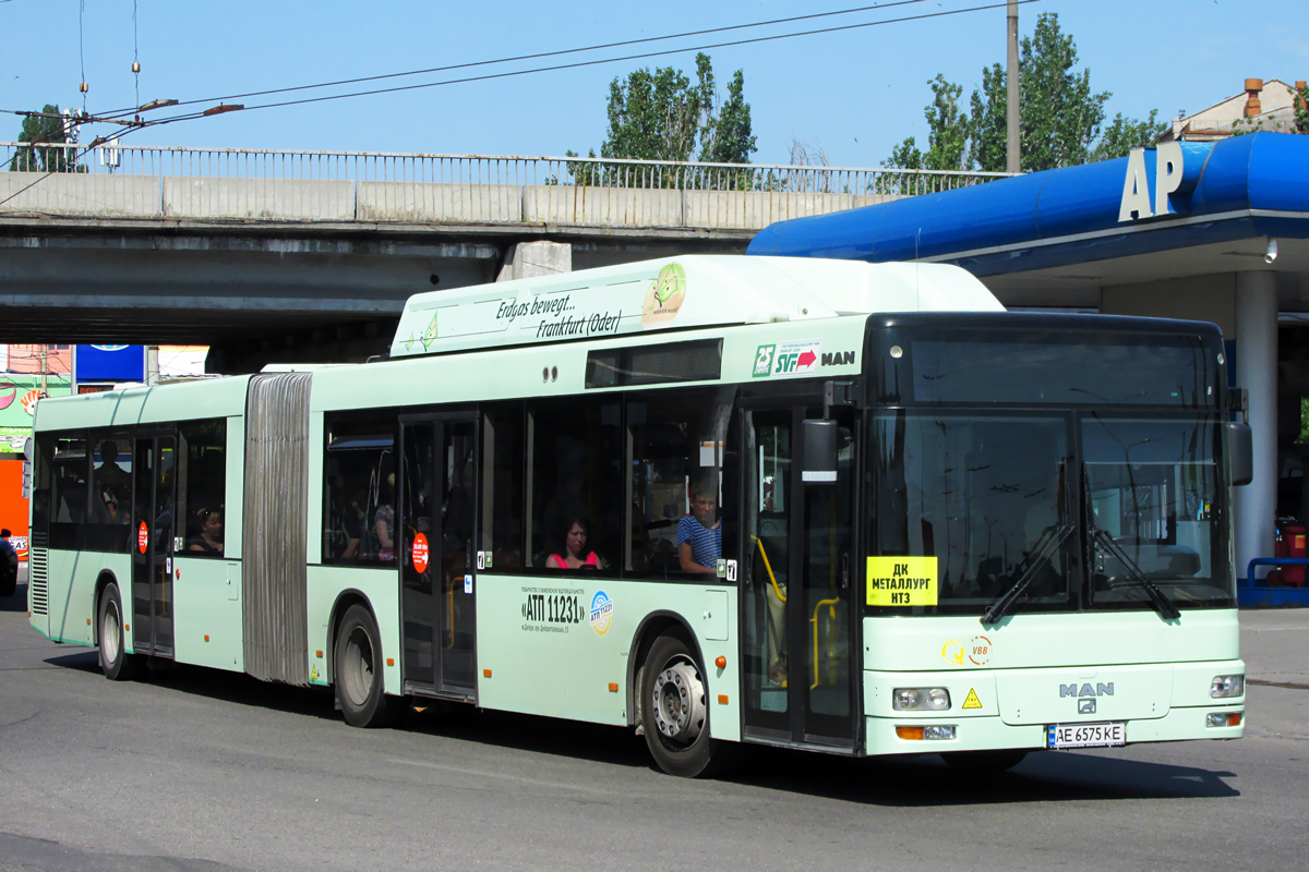 Днепропетровская область, MAN A23 NG313 CNG № AE 6575 KE