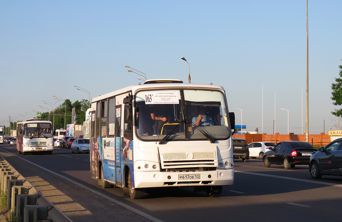 Краснодарский край, ПАЗ-320302-08 № Р 617 ОВ 123