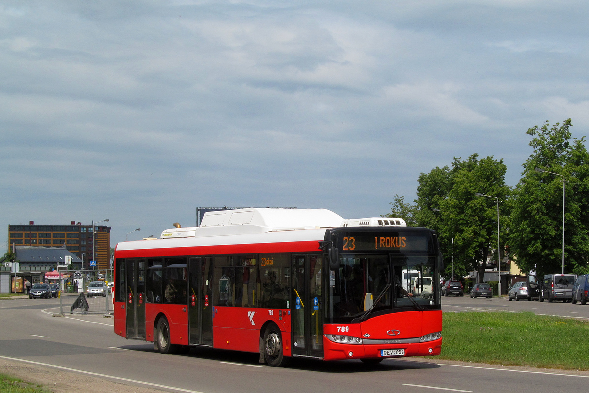 Литва, Solaris Urbino III 12 CNG № 789