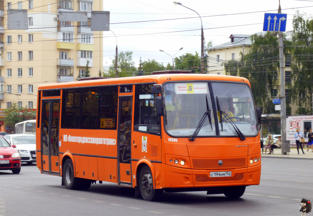 Нижегородская область, ПАЗ-320414-04 "Вектор" № 15595