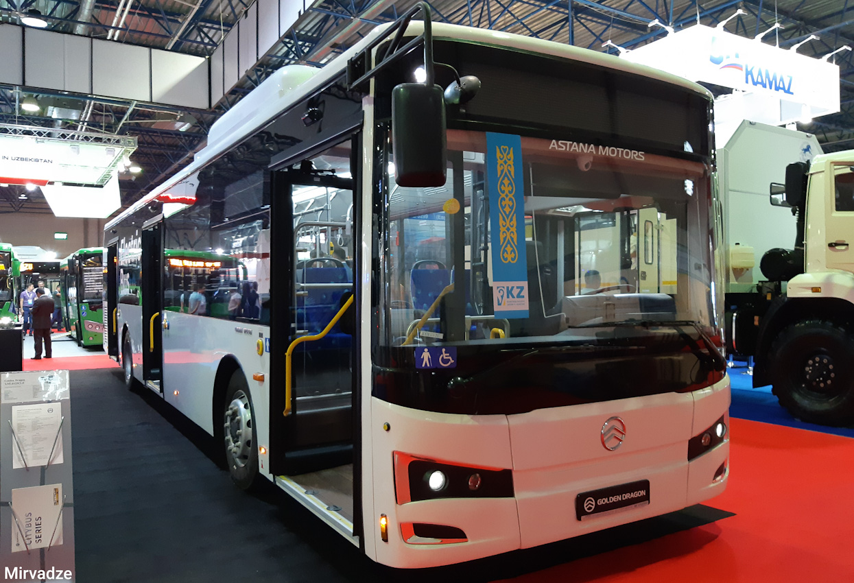 Алматы, Golden Dragon XML6125CLE № б/н 39; Алматы — Выставка "Busworld Central Asia Almaty-2019"