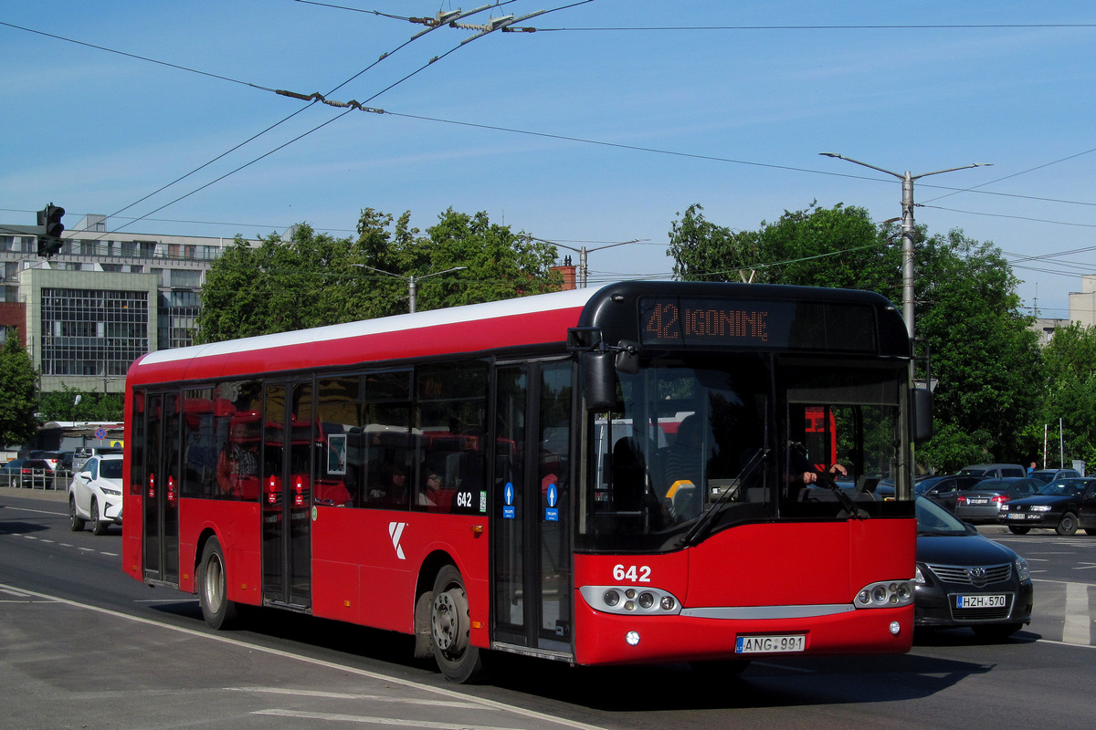 Литва, Solaris Urbino II 12 № 642