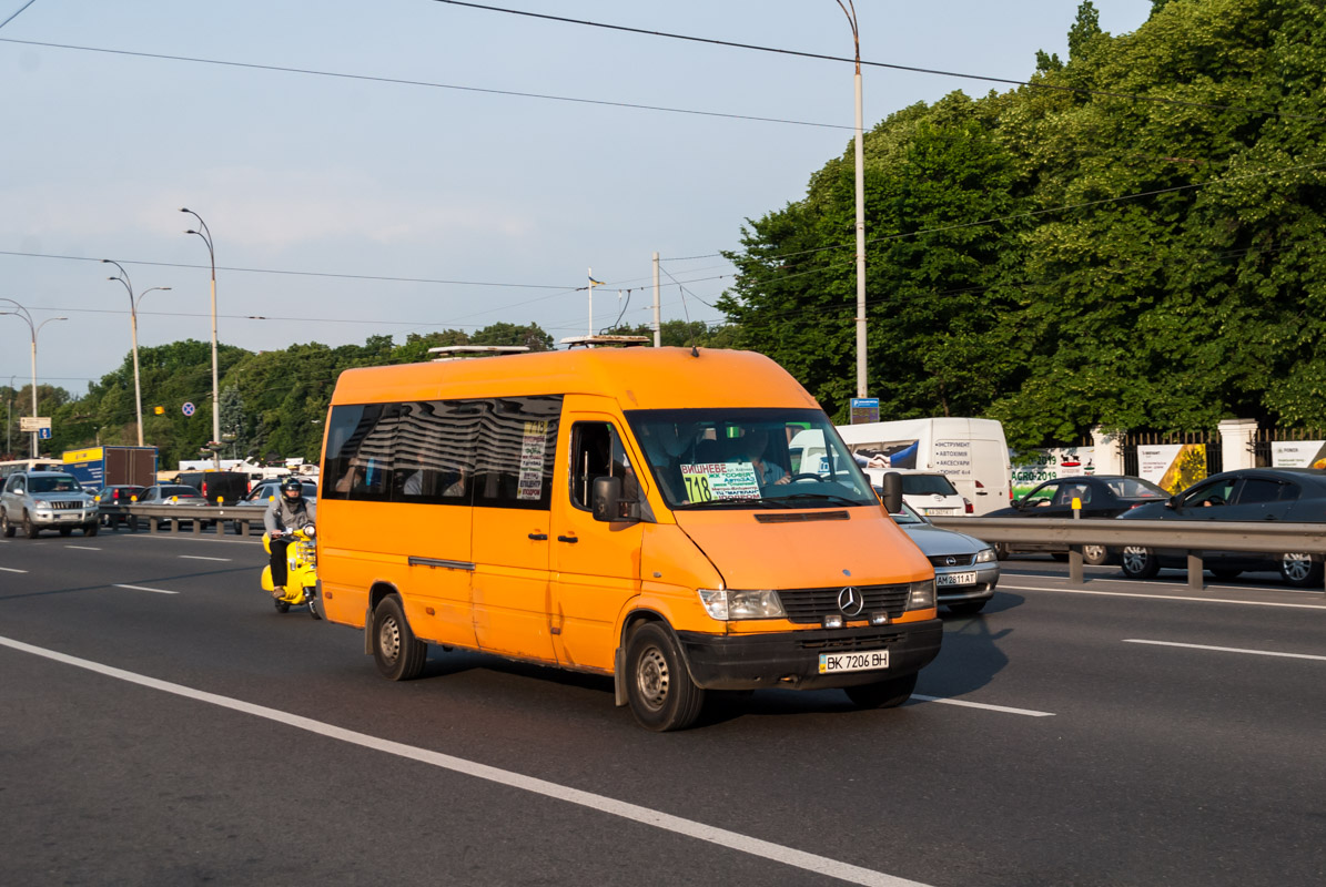 Киев, Mercedes-Benz Sprinter W903 312D № BK 7206 BH