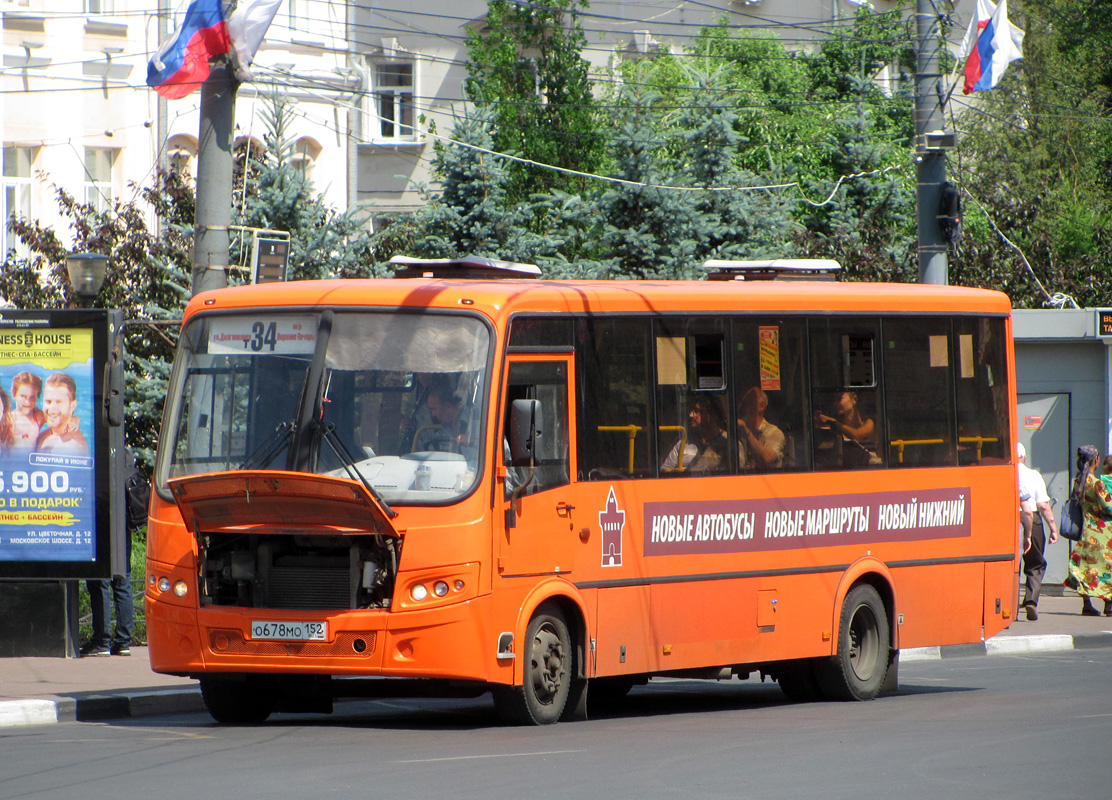 Нижегородская область, ПАЗ-320414-05 "Вектор" № О 678 МО 152