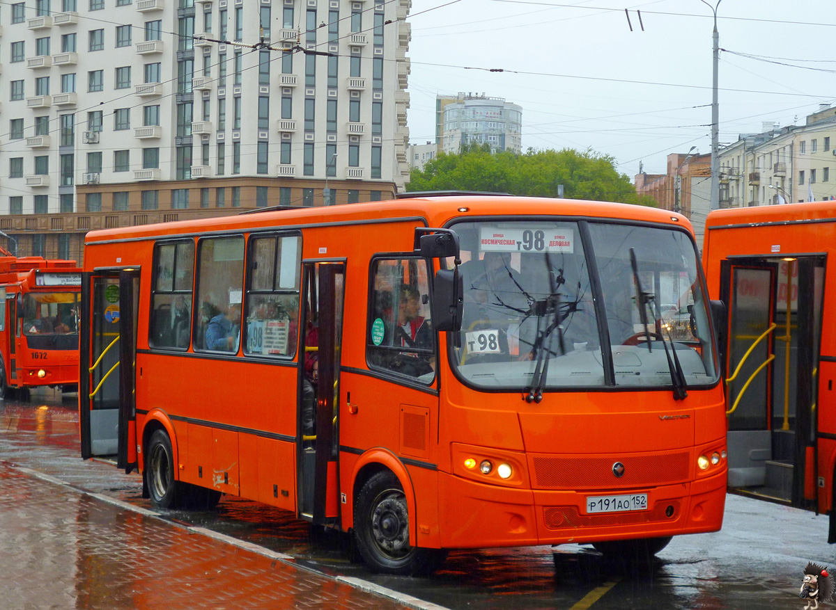 Нижегородская область, ПАЗ-320414-05 "Вектор" № Р 191 АО 152