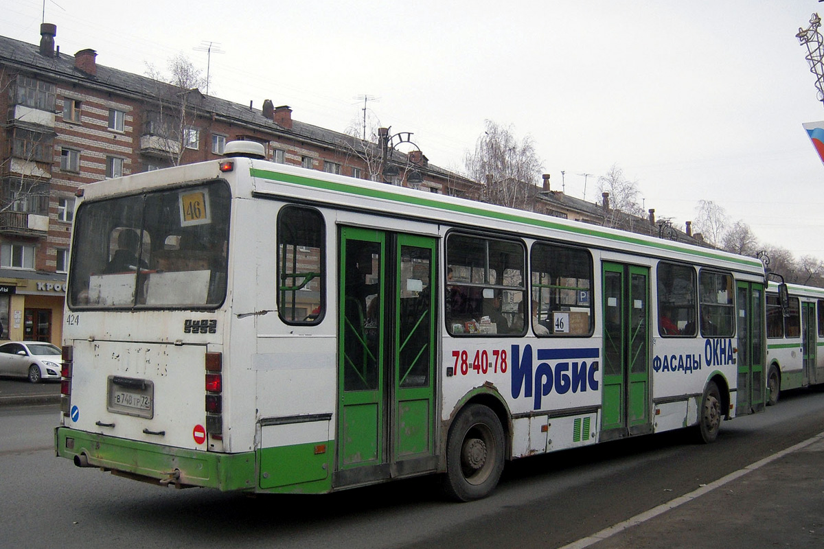 Тюменская область, ЛиАЗ-5256.45 № 424