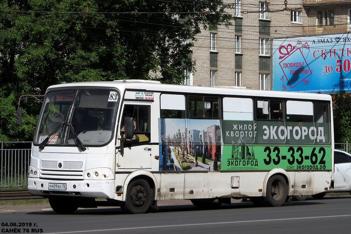 Ярославская область, ПАЗ-320412-05 № М 409 ВО 76