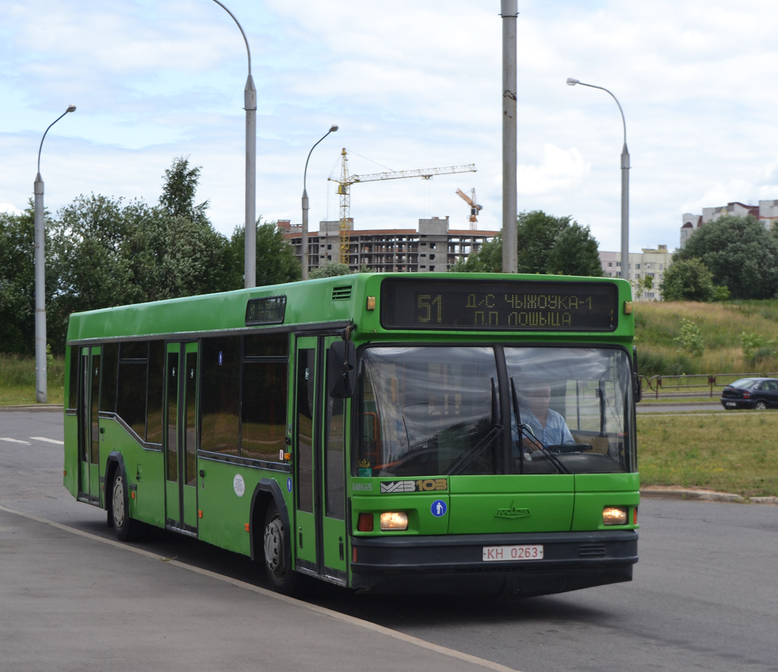 Minsk, MAZ-103.060 č. 040665