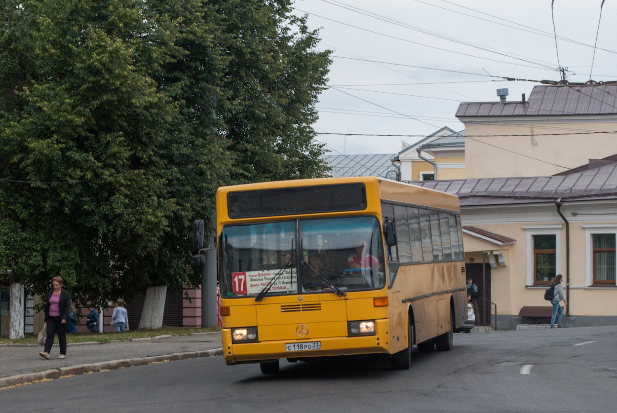 Владимирская область, Mercedes-Benz O405 № С 118 РО 33