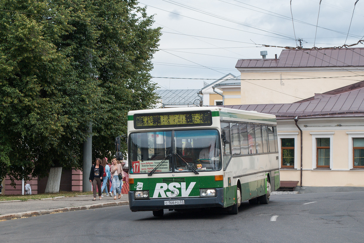 Владимирская область, Mercedes-Benz O405 № С 166 РО 33