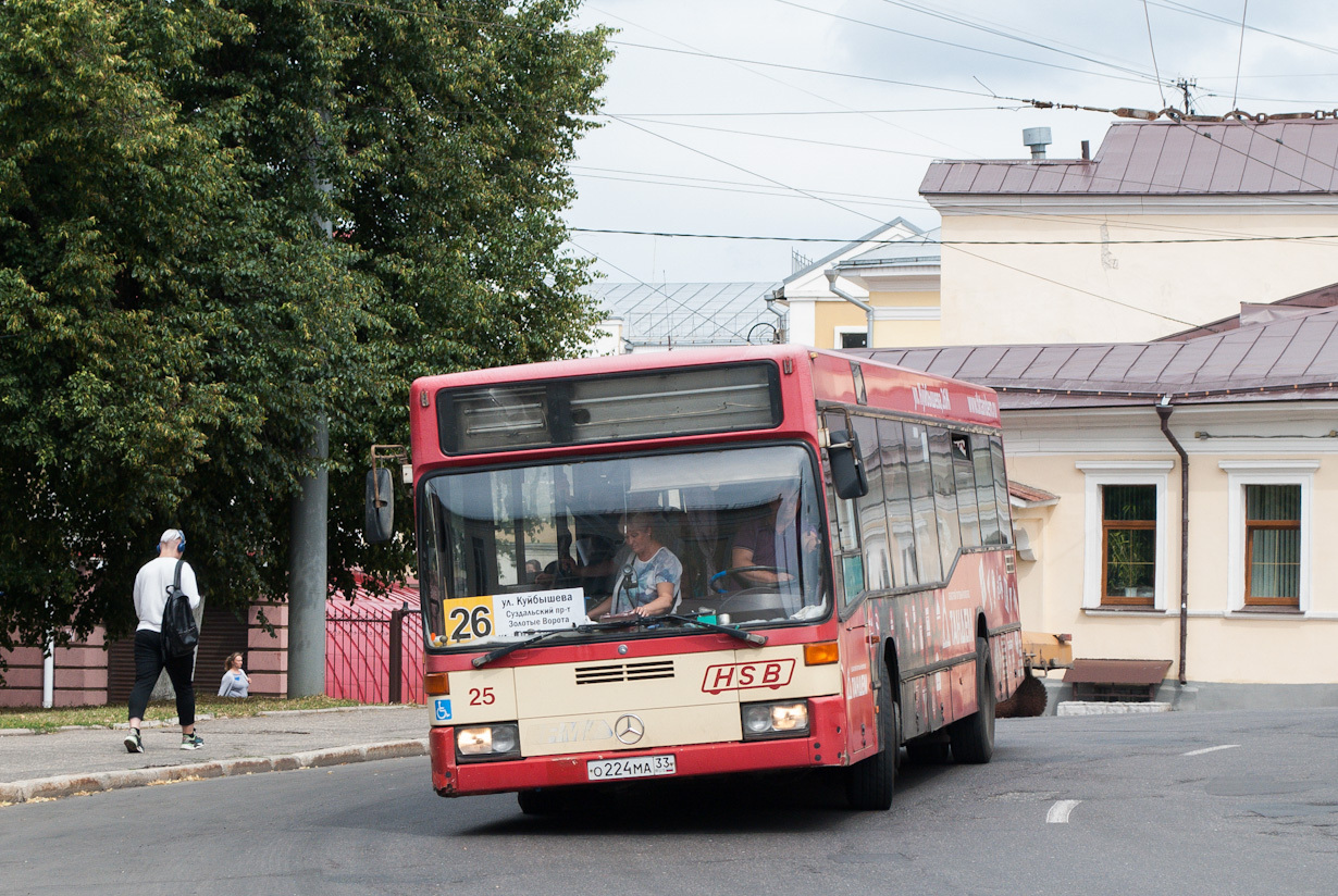 Владимирская область, Mercedes-Benz O405N2 № О 224 МА 33