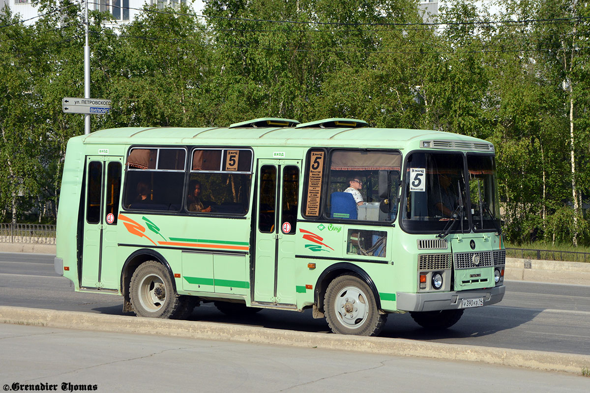 Саха (Якутия), ПАЗ-32054 № У 390 КВ 14