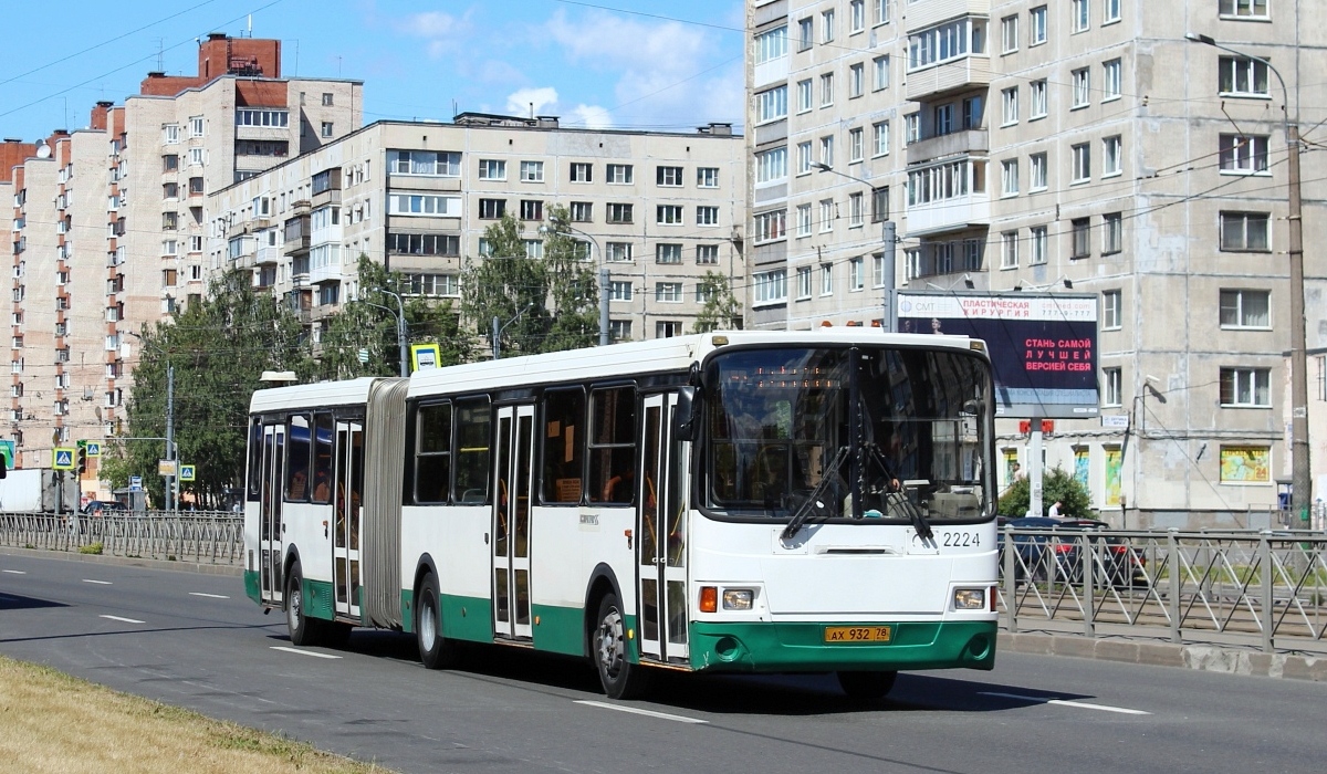 Санкт-Петербург, ЛиАЗ-6212.00 № 2224