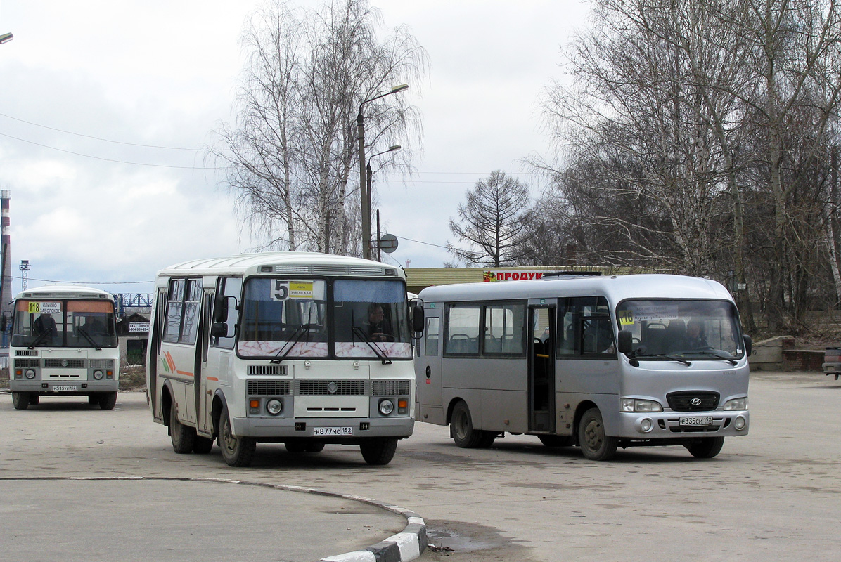 Нижегородская область — Автовокзалы, автостанции, конечные остановки и станции