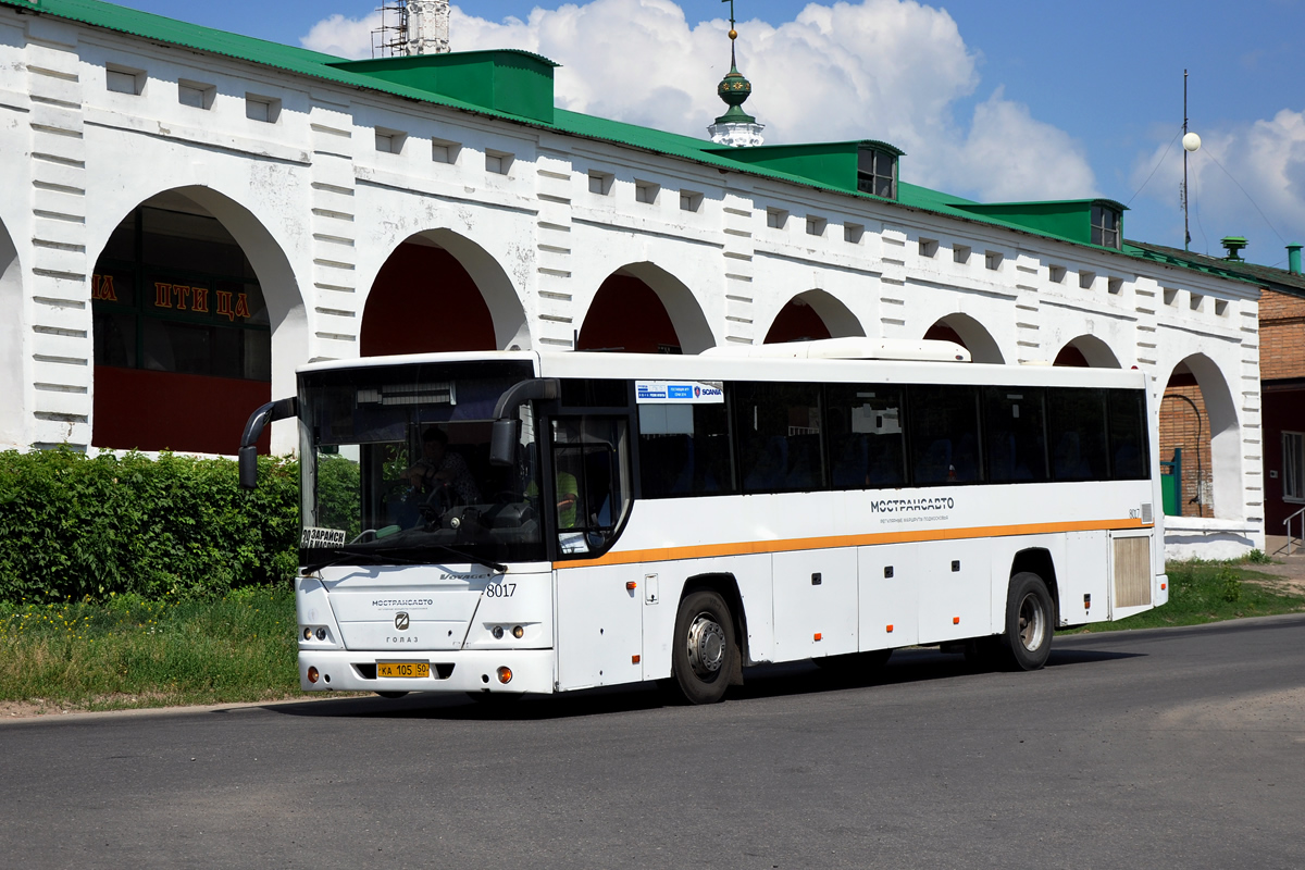 Московская область, ГолАЗ-525110-10 "Вояж" № 8017