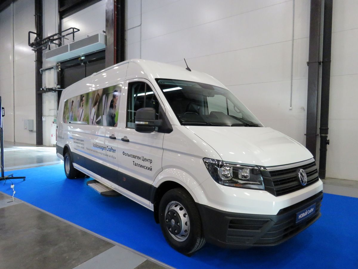 Санкт-Петербург, Луидор-223902 (Volkswagen Crafter) № б/н-027889;  Санкт-Петербург — IV Международный инновационный Форум пассажирского  транспорта «SmartTRANSPORT» (2019) — Фото — Автобусный транспорт